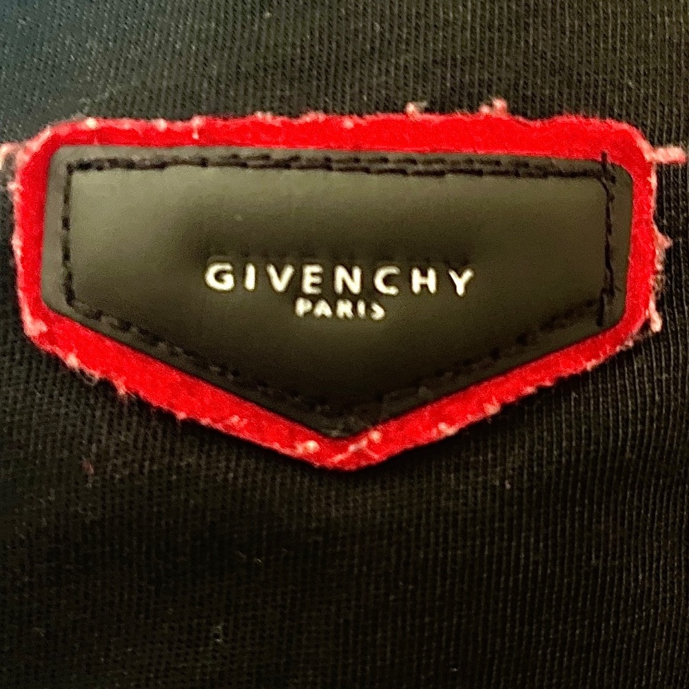 givenchy distressed tshirt